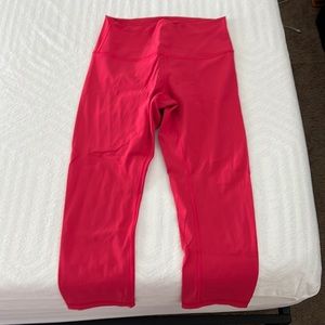 Size 8 21” Wunder Under- hot pink!